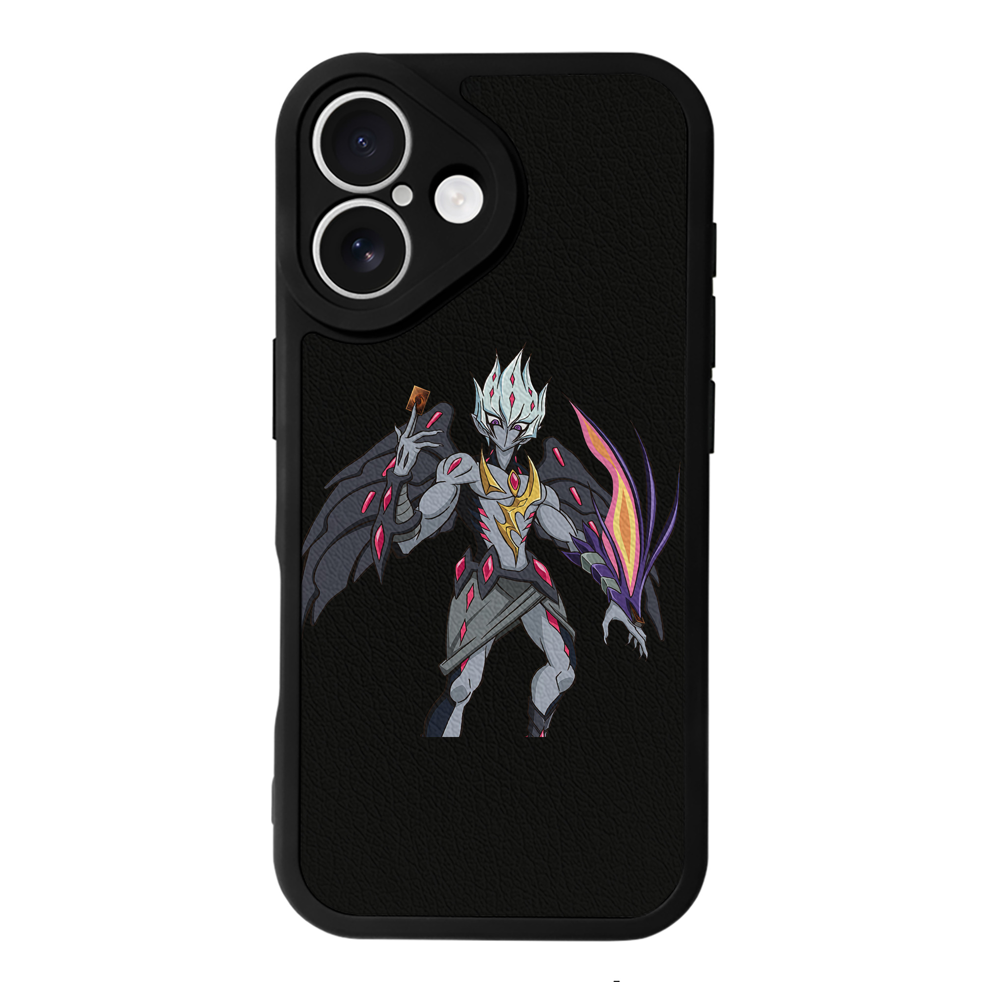 遊☆戯☆王 Yu-Gi-Oh! 【iPhone 16シリーズ対応】シリコンスマホケース（レザー調） 材質：シリコン
